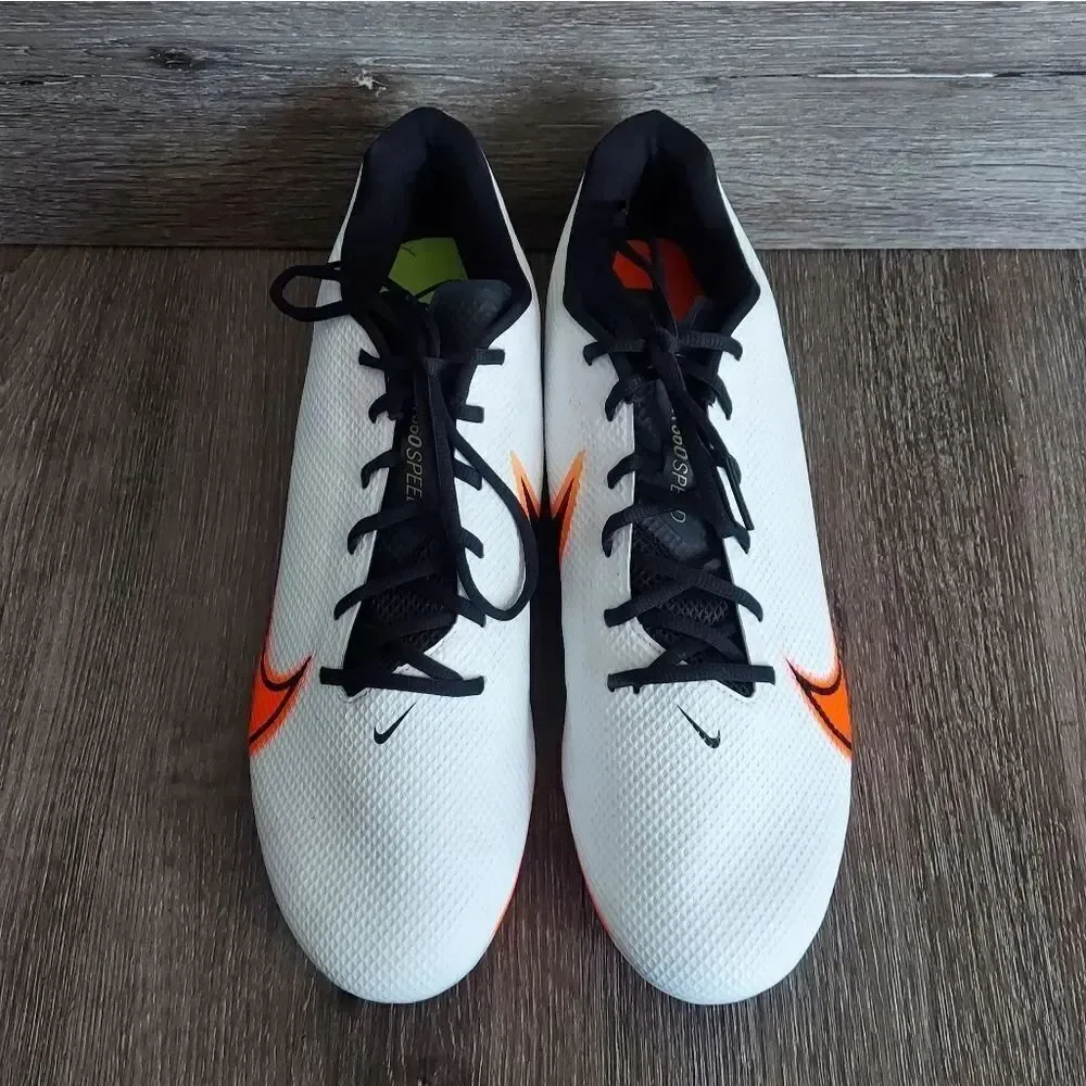 Nike Vapor Edge Speed 360, CD0083-100, White, Mens Football Cleats, Size 14